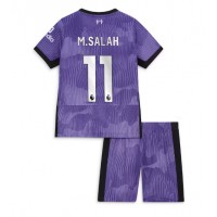 Liverpool Mohamed Salah #11 Fußballbekleidung 3rd trikot Kinder 2023-24 Kurzarm (+ kurze hosen)